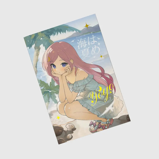 レリーフ箔押しポスト