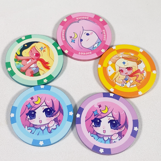 推し活ポーカーチップ