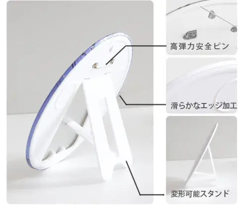 立体感カップ麺蓋押さえ缶バッジ - idworld