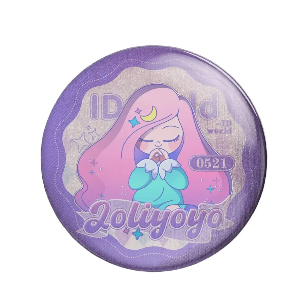 立体感カップ麺蓋押さえ缶バッジ - idworld