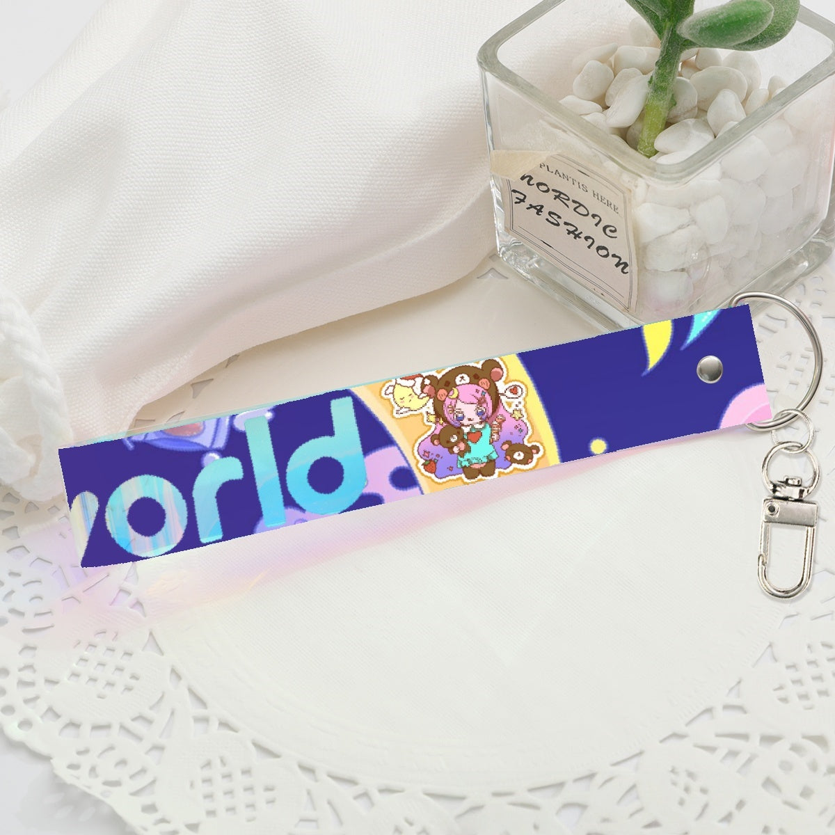 オーロラスマホストラップ