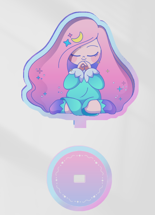 ミディアムオーロラアクリルスタンド