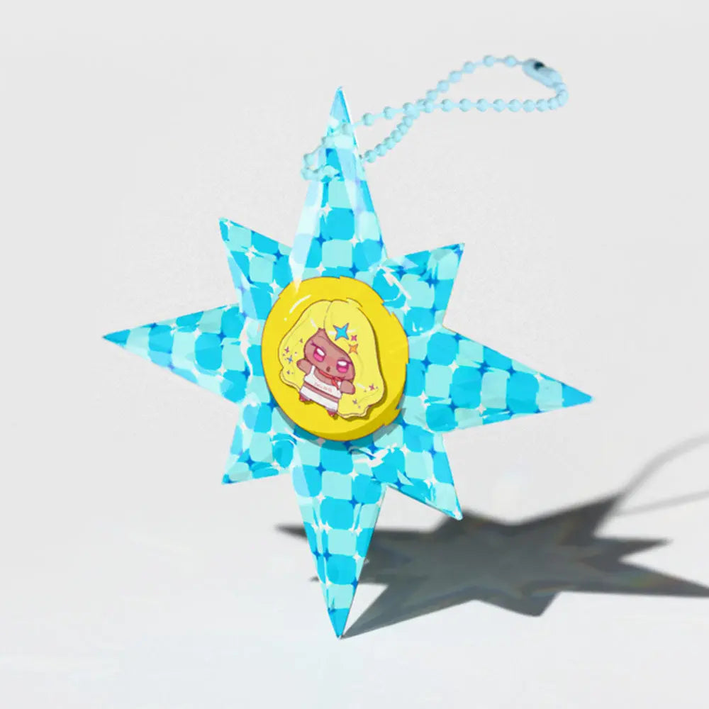 ジュエルアクリルブロックチャーム