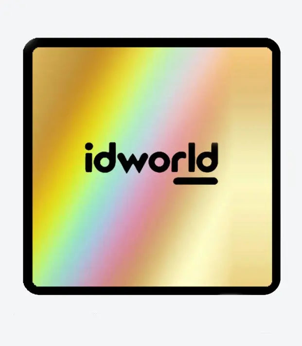 箔押しステッカー