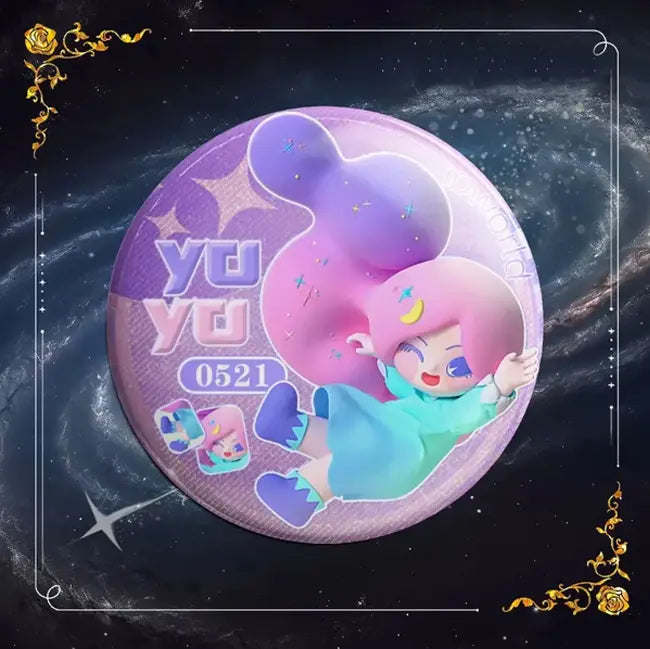 44mm立体感缶バッジ - idworld