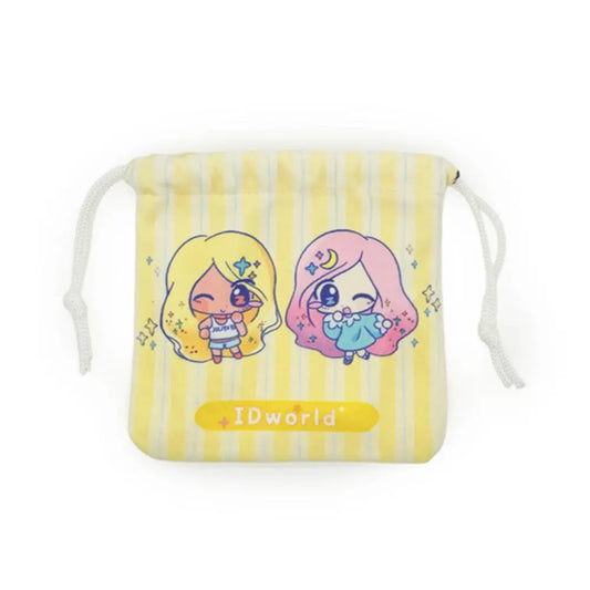 フルプリントふわふわ巾着