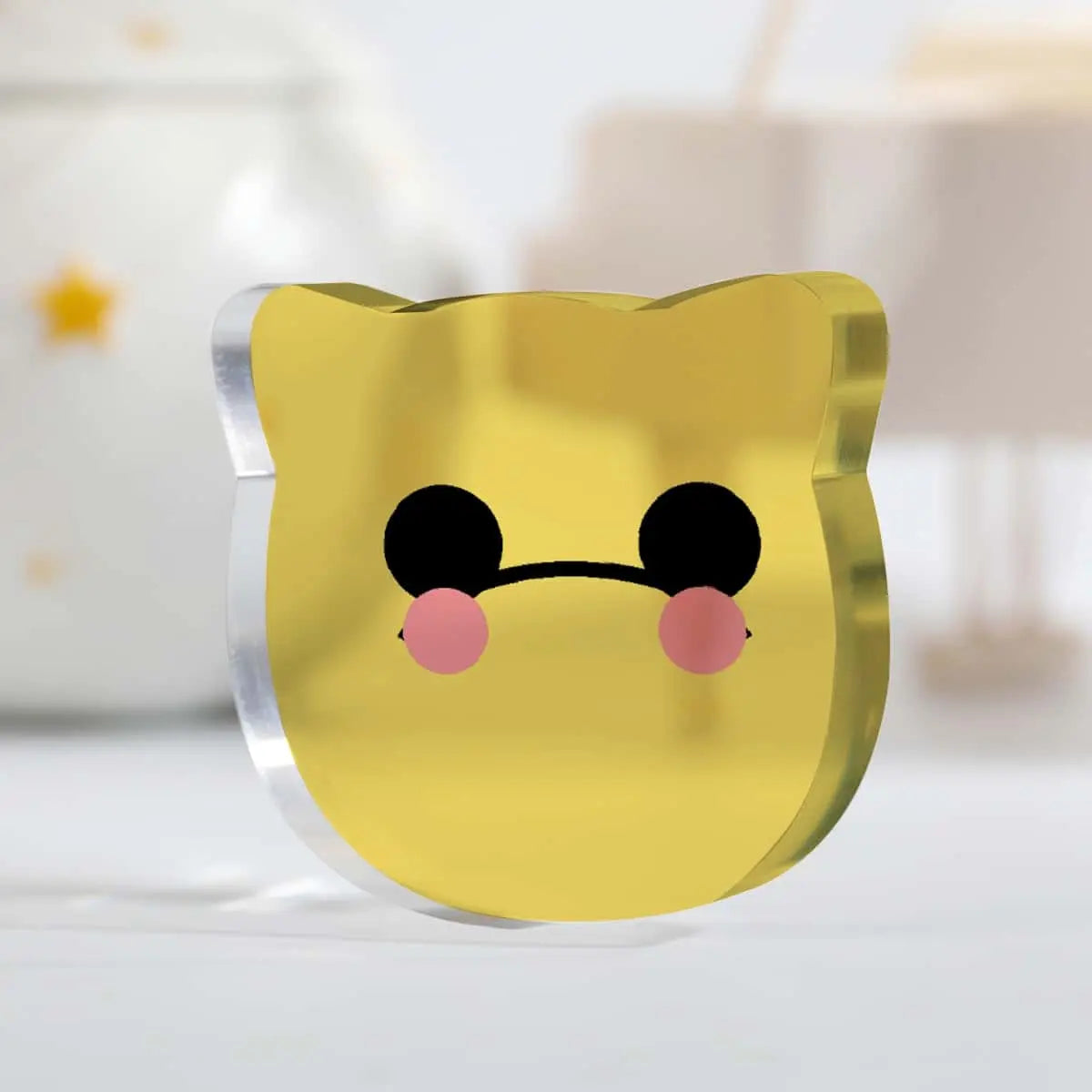 ネコ型ダイカットアクリルブロック - idworld