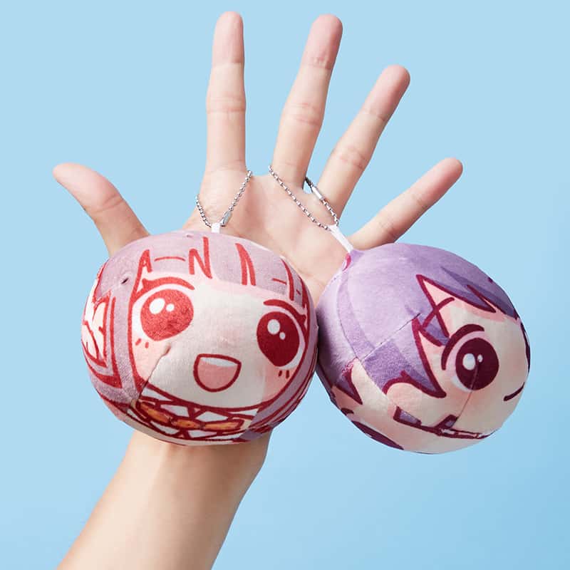 ふわにぎピピクッションストラップ(円形)