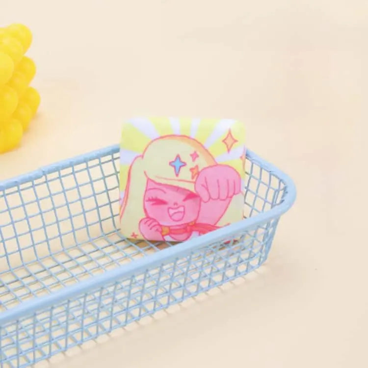 ふわふわ缶バッジ(スクエア) idworld