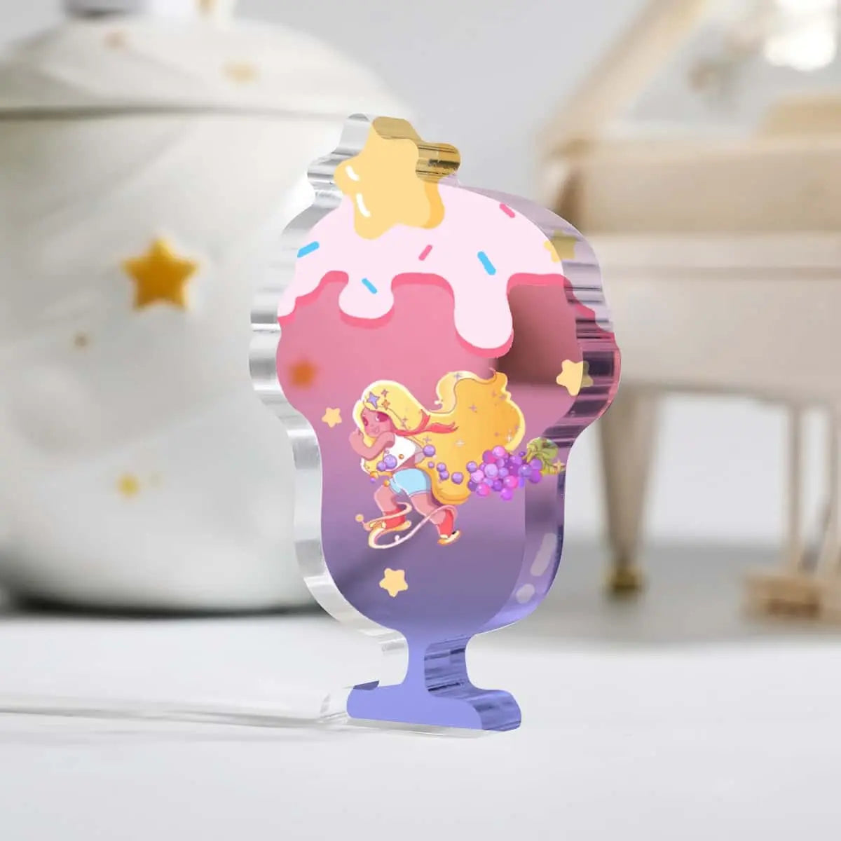 アイスカップアクリルブロック - idworld