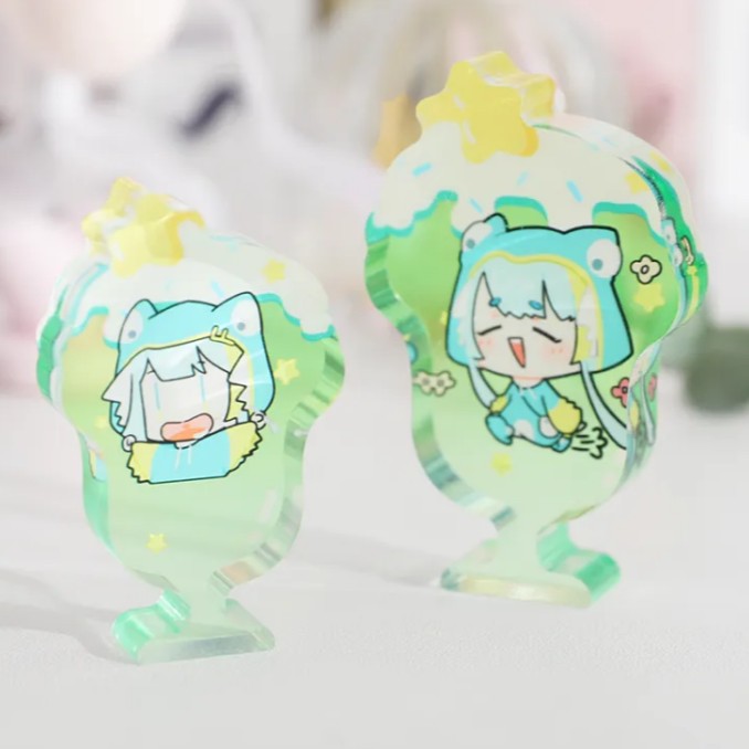 アイスカップアクリルブロック