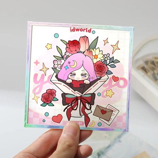 レンチキュラー色紙
