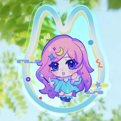 ダイカットクリアカード 