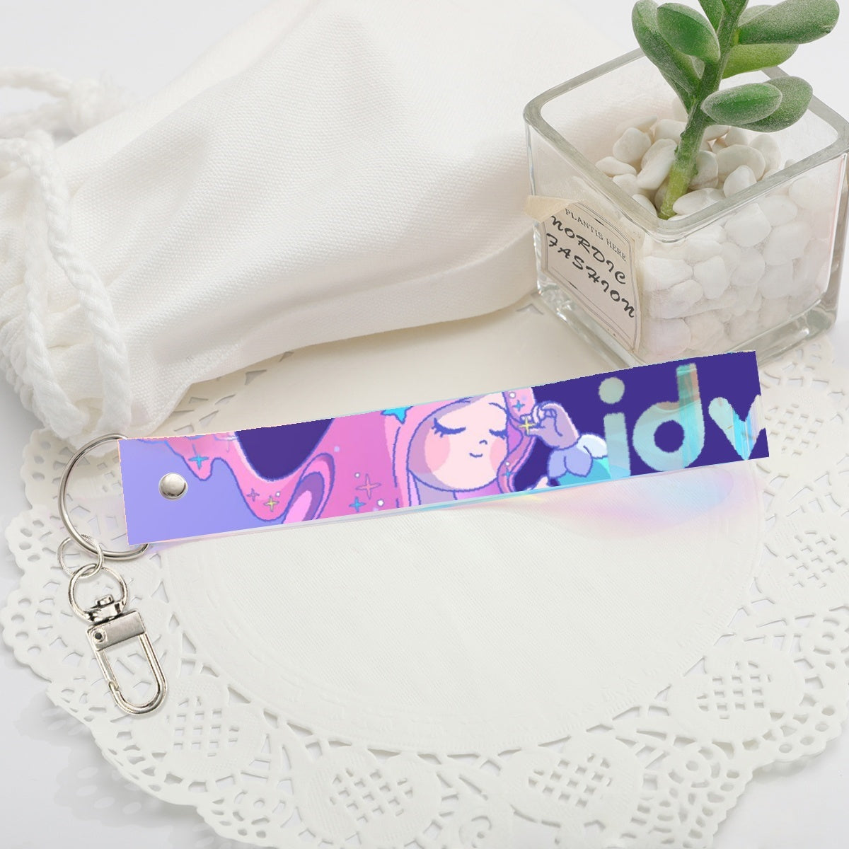 オーロラスマホストラップ 