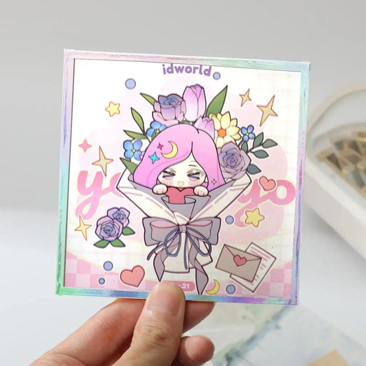 レンチキュラー色紙