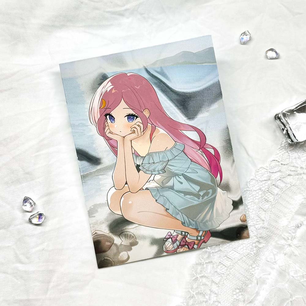 白磁紙チェキ風カード