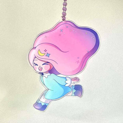 全力疾走アクリルキーホルダー