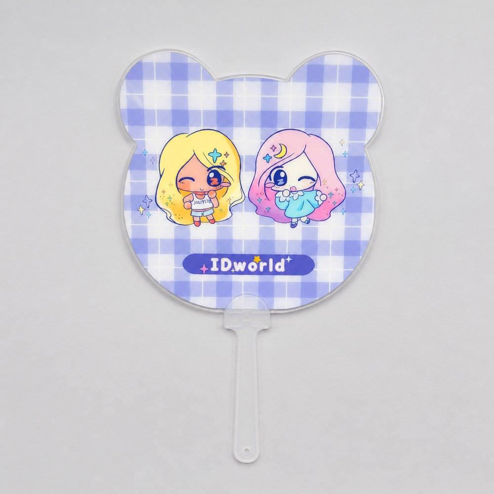 ダイカットクリアうちわ