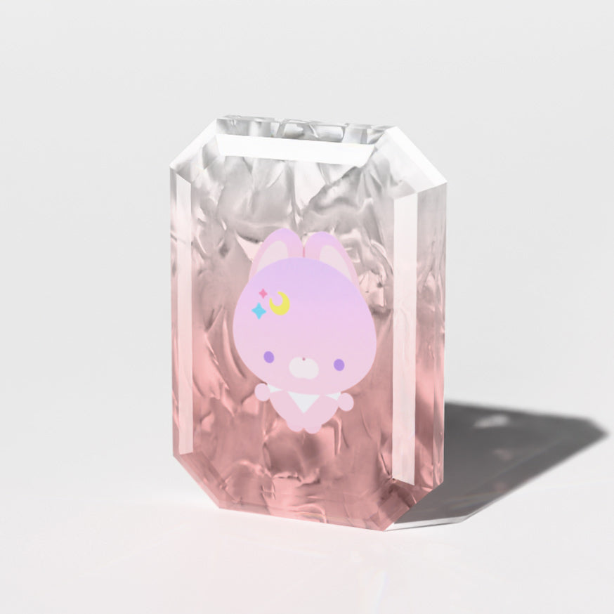 白磁ジュエルアクリルブロック