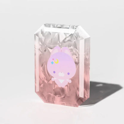 白磁ジュエルアクリルブロック 