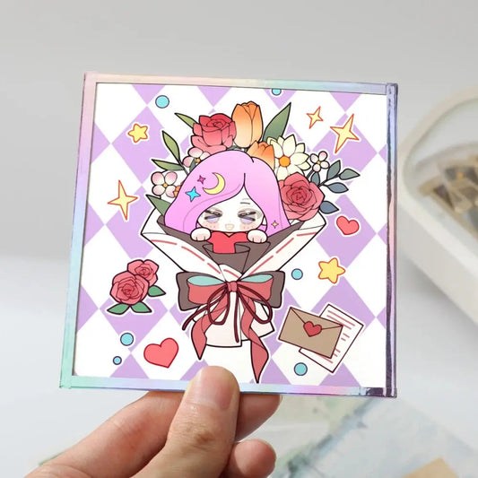 レンチキュラー色紙