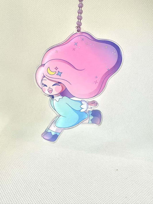 全力疾走アクリルキーホルダー 