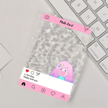 水面アクリルカード