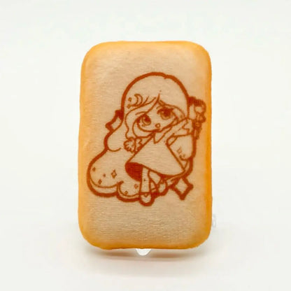 ふわふわ缶バッジ（縦長長方形） 