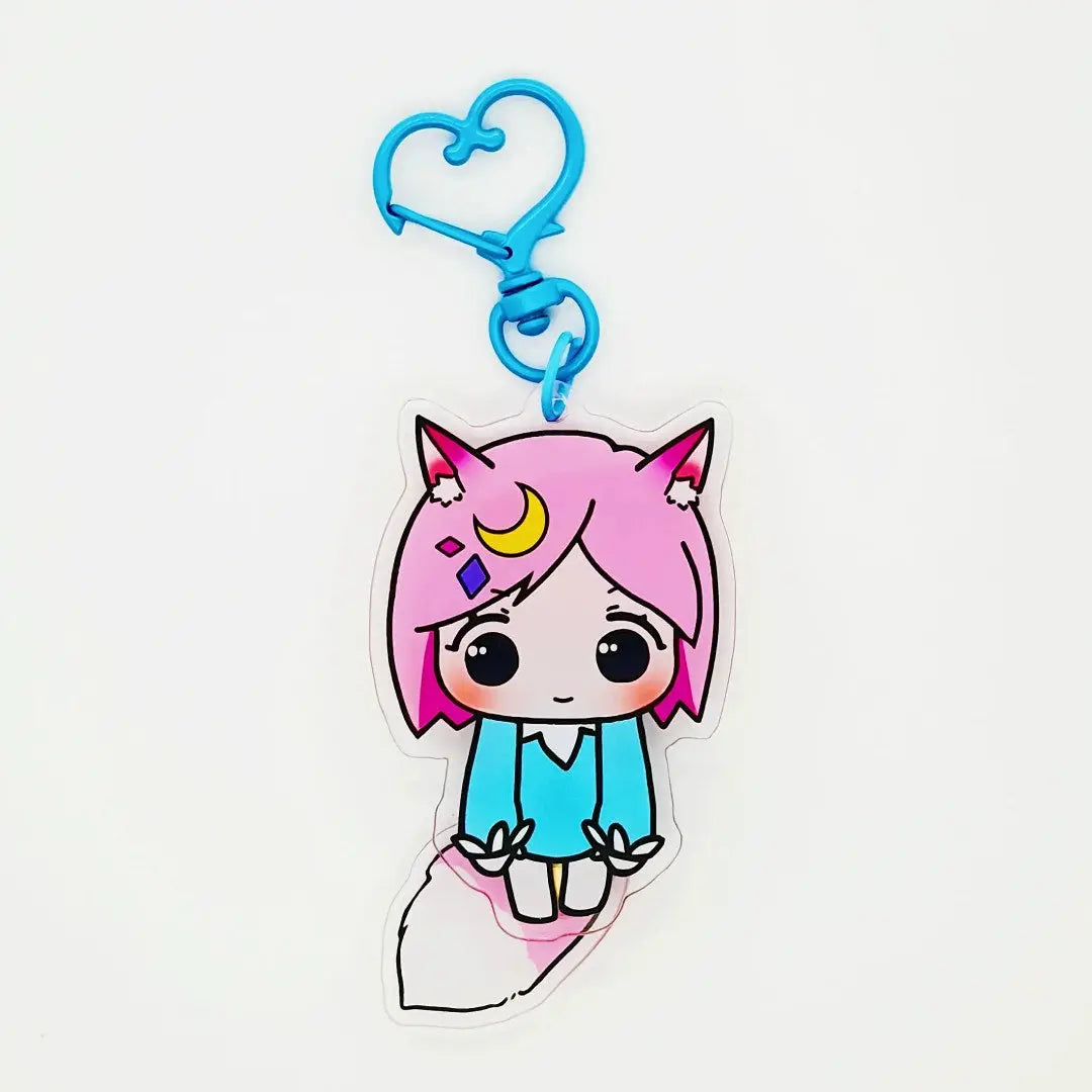 ふりふりしっぽアクキー