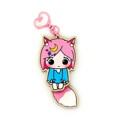 木製ふりふりしっぽチャーム 
