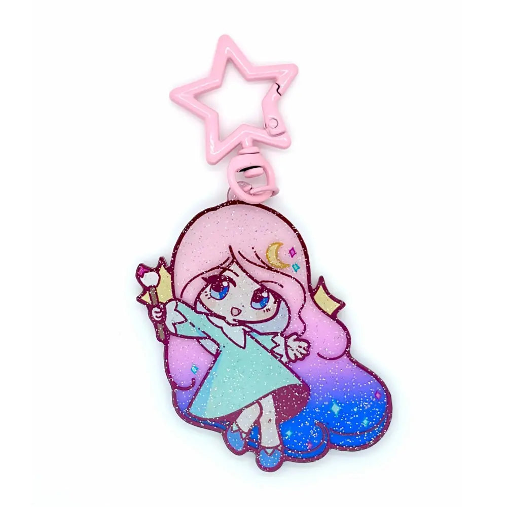 ラメアクリルキーホルダー