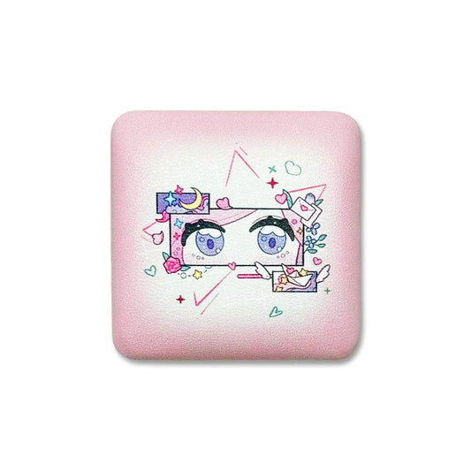 つるもち缶バッジ（スクエア）