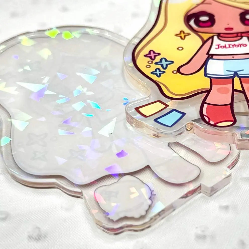 レインボークリスタルアクリルスタンド（お得） 