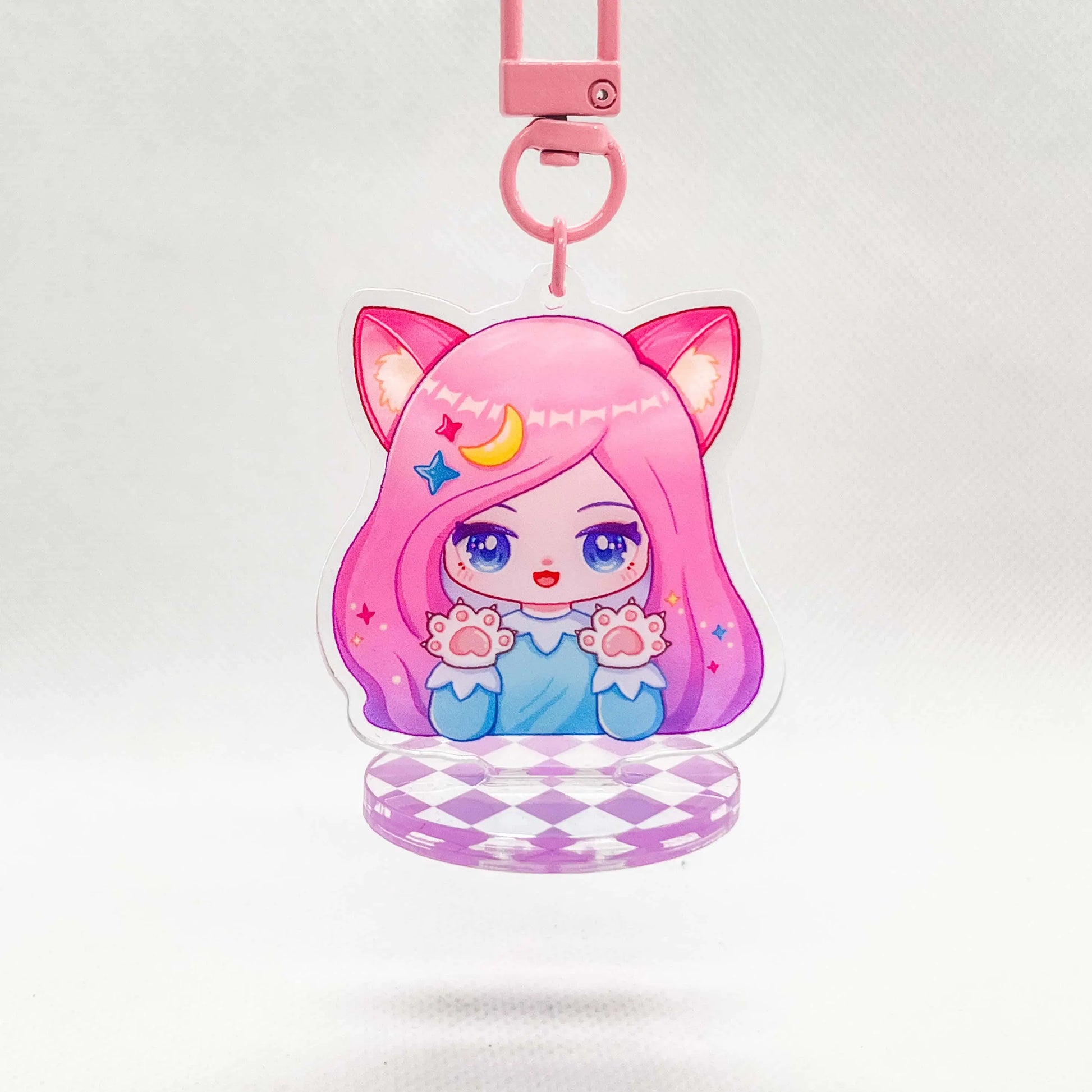 キーホルダーアクスタ 