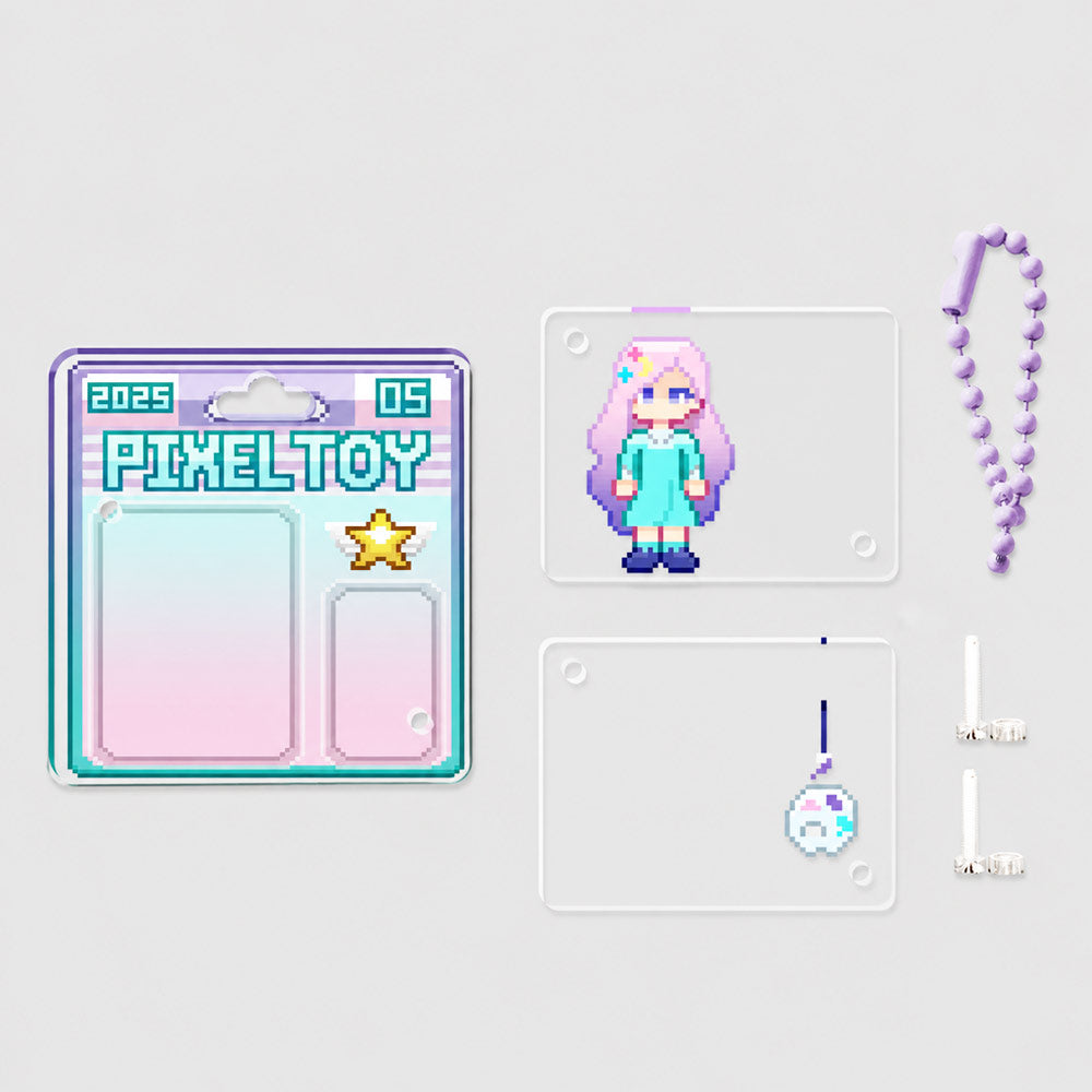 ブリスター風アクリルチャーム