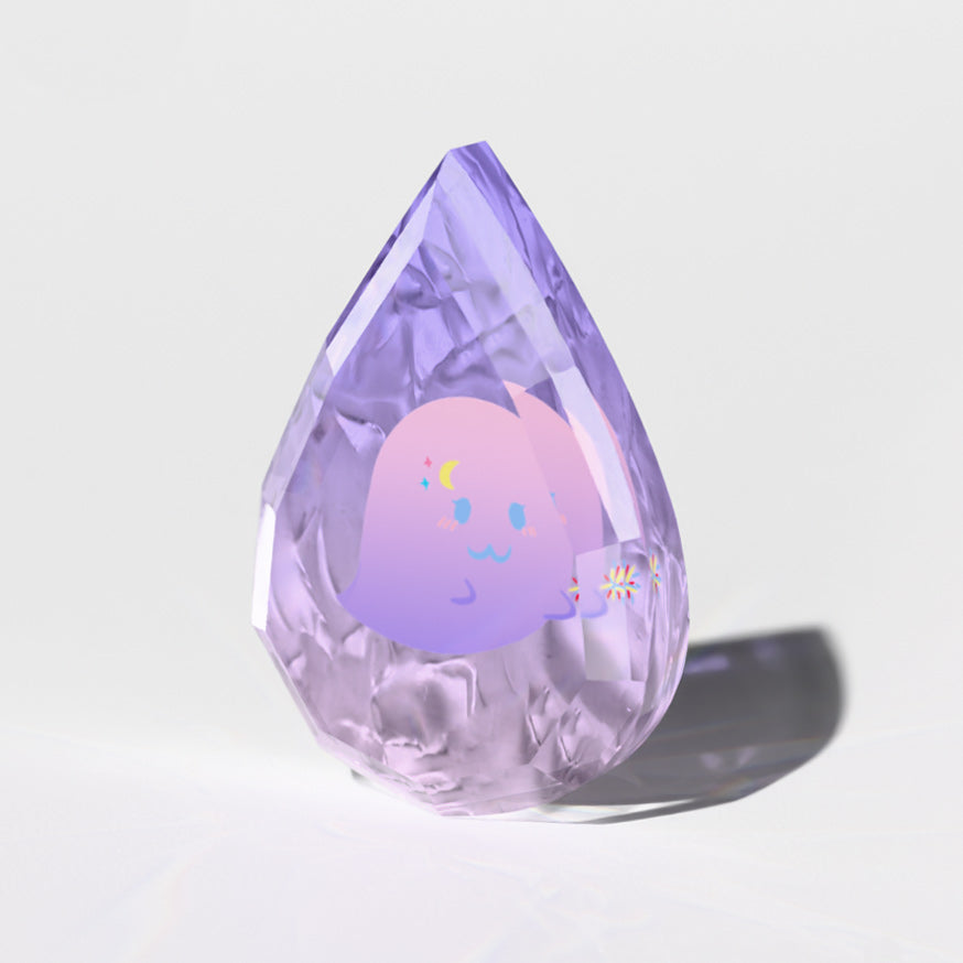 白磁ジュエルアクリルブロック