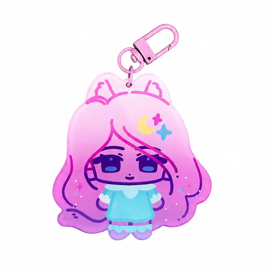 フチなしアクリルキーホルダー