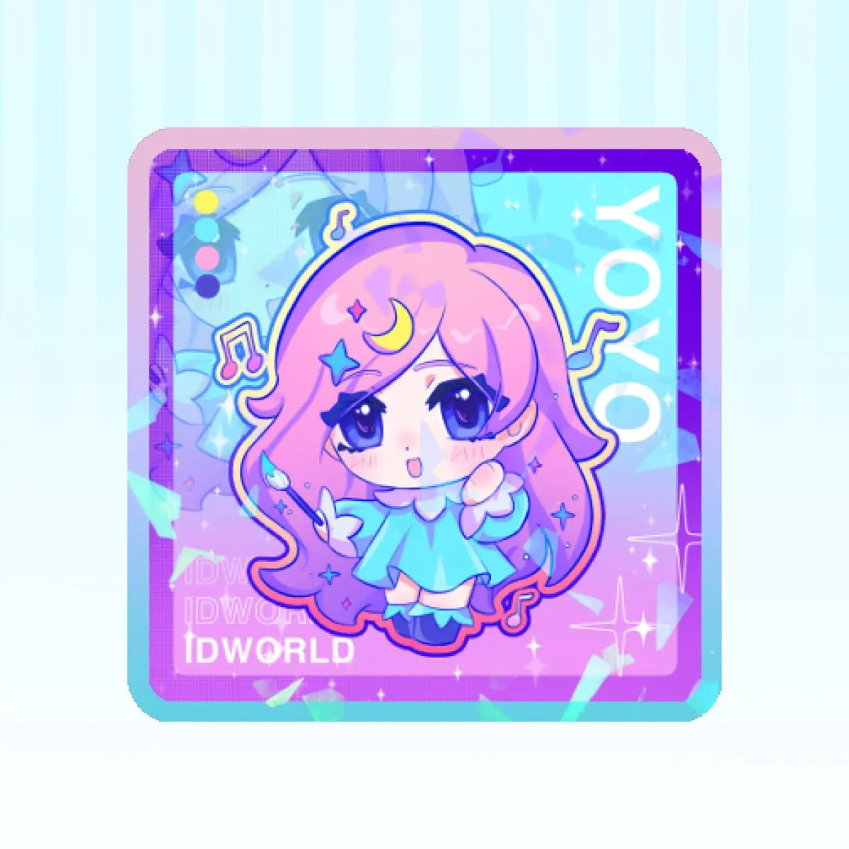 スクエアステッカー 