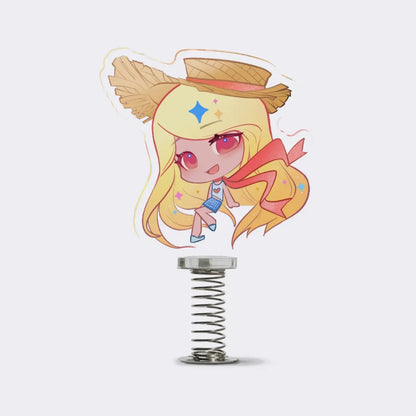 ゆらゆらスプリングアクリルスタンド 