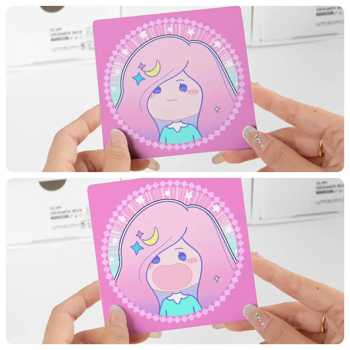 レンチキュラーカード 