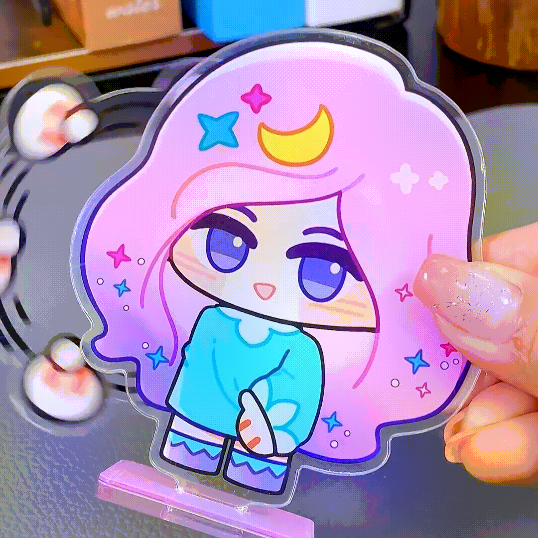 ぐるぐるパンチアクリルスタンド 
