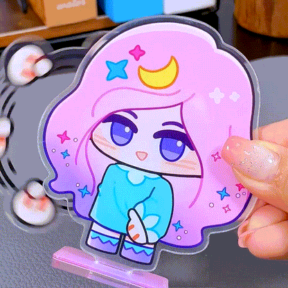 ぐるぐるパンチアクリルスタンド 