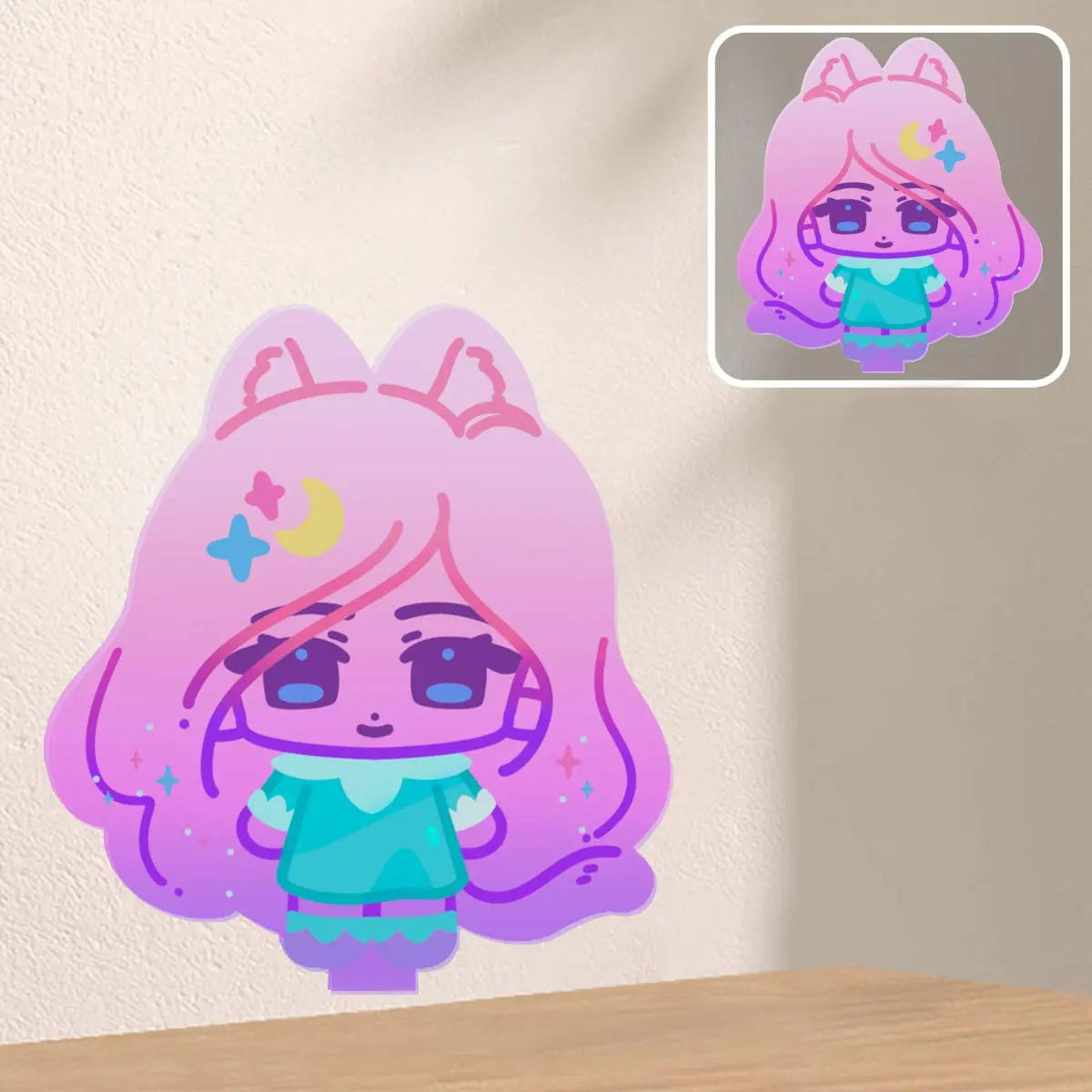フチなしアクリルスタンド