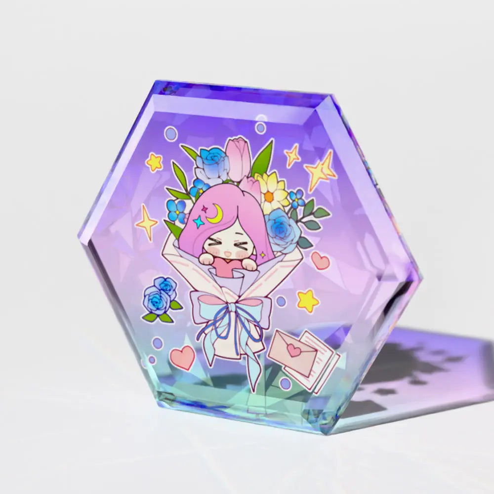 レインボージュエルアクリルブロック 