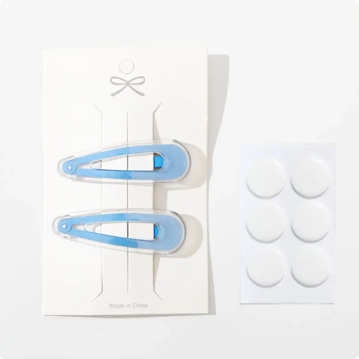 アクリルヘアクリップ 