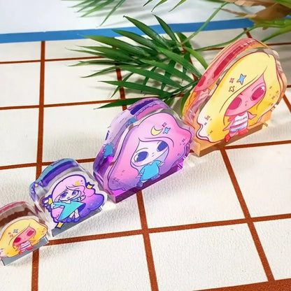 ダイカットアクリルブロック（お得・自立タイプ） 