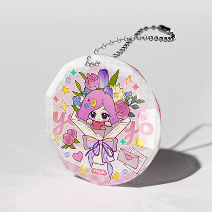 ジュエルアクリルブロックチャーム 