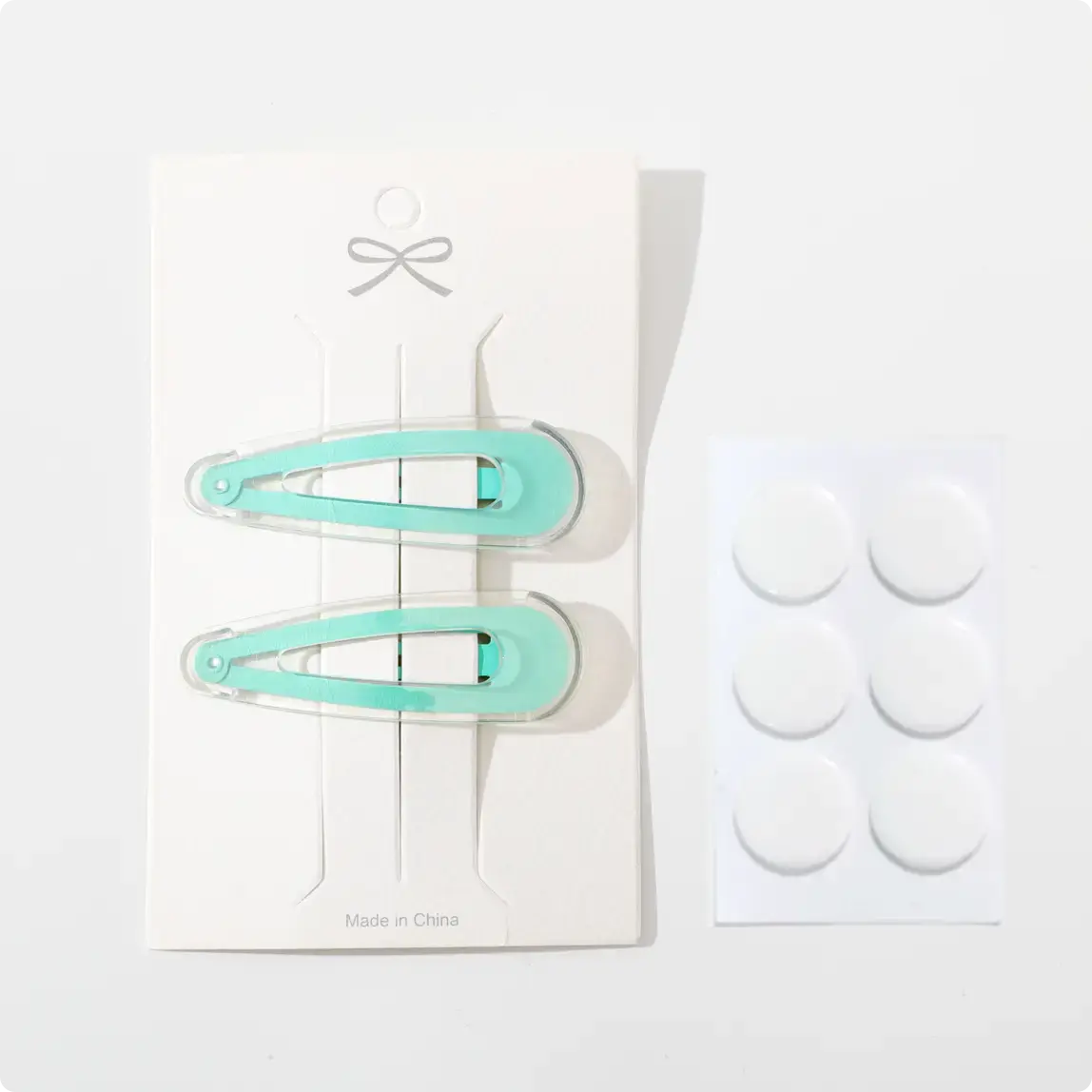 アクリルヘアクリップ 