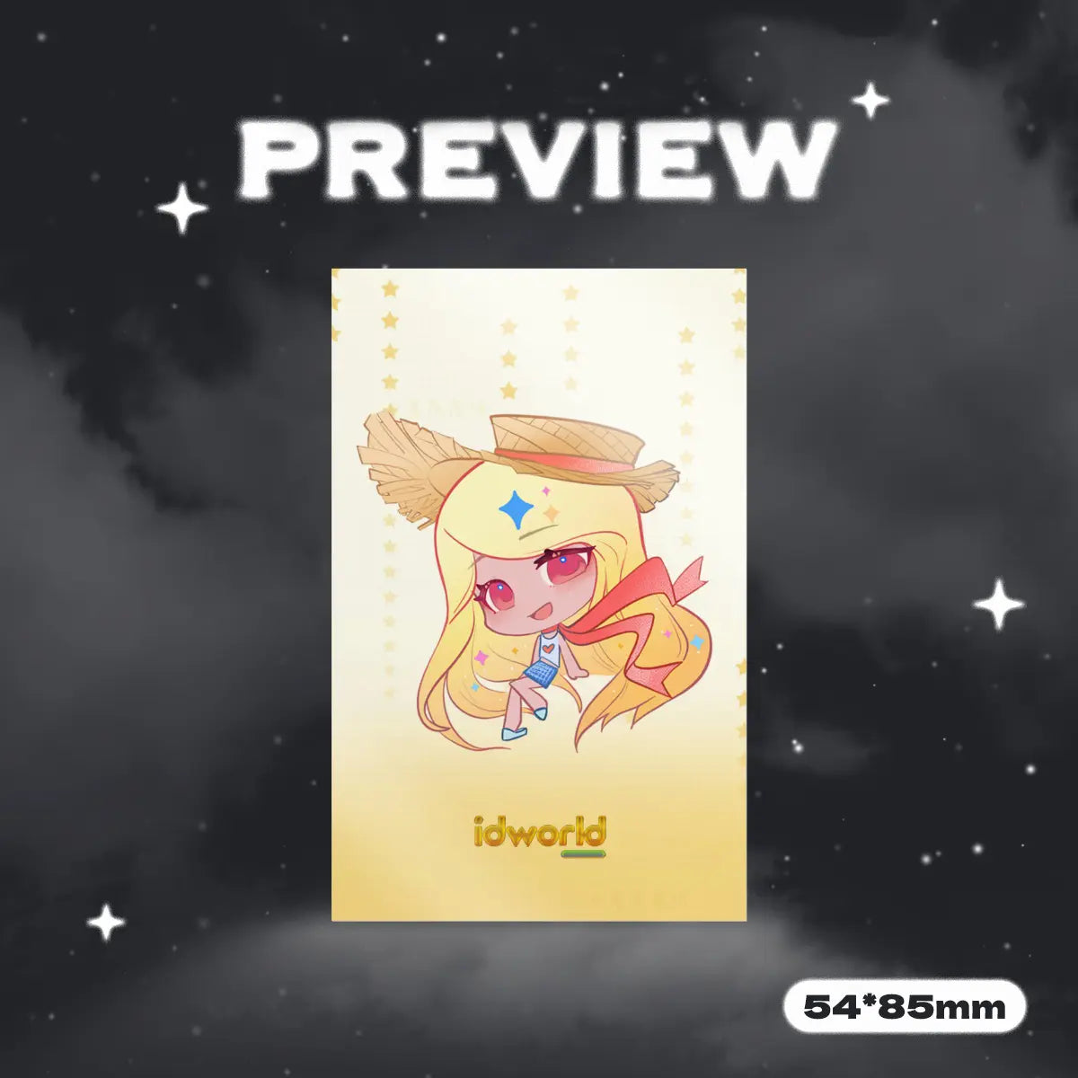 レリーフ箔押しフォトカード 