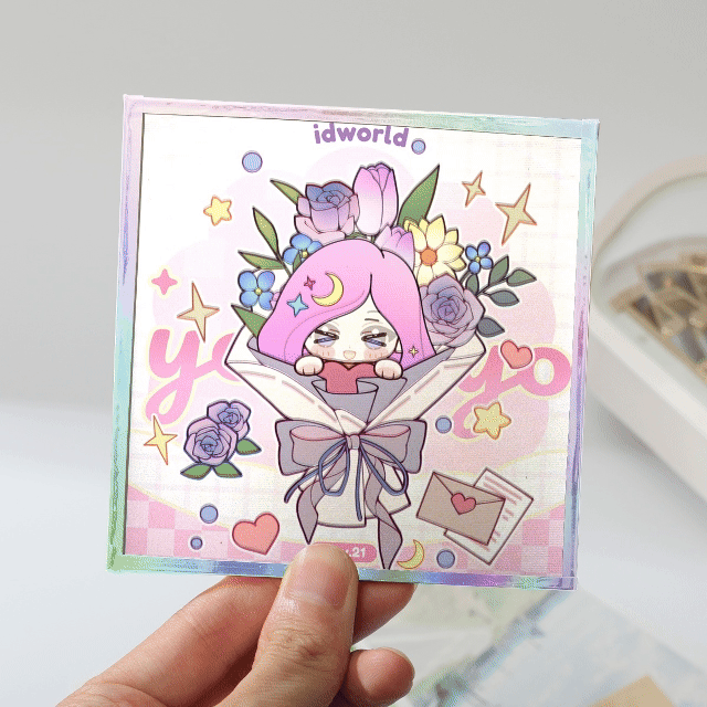 レンチキュラー色紙